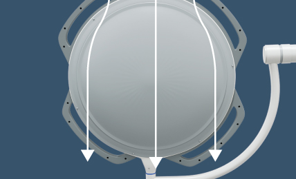 Meets modern laminar flow OR requirements Meets modern laminar flow OR requirements