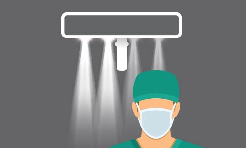 Ceiling Mounted RIO Surgical Light Ceiling Mounted RIO Surgical Light