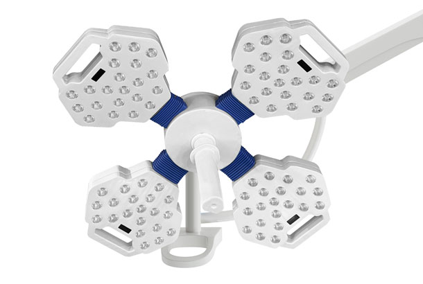 LED surgical light uniform illumination