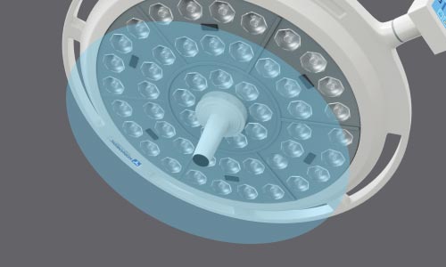 Curved Dome LED Surgical Light Curved Dome LED Surgical Light