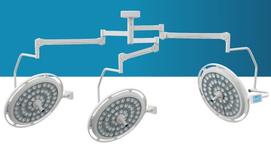 Curvv Triple dome surgical light